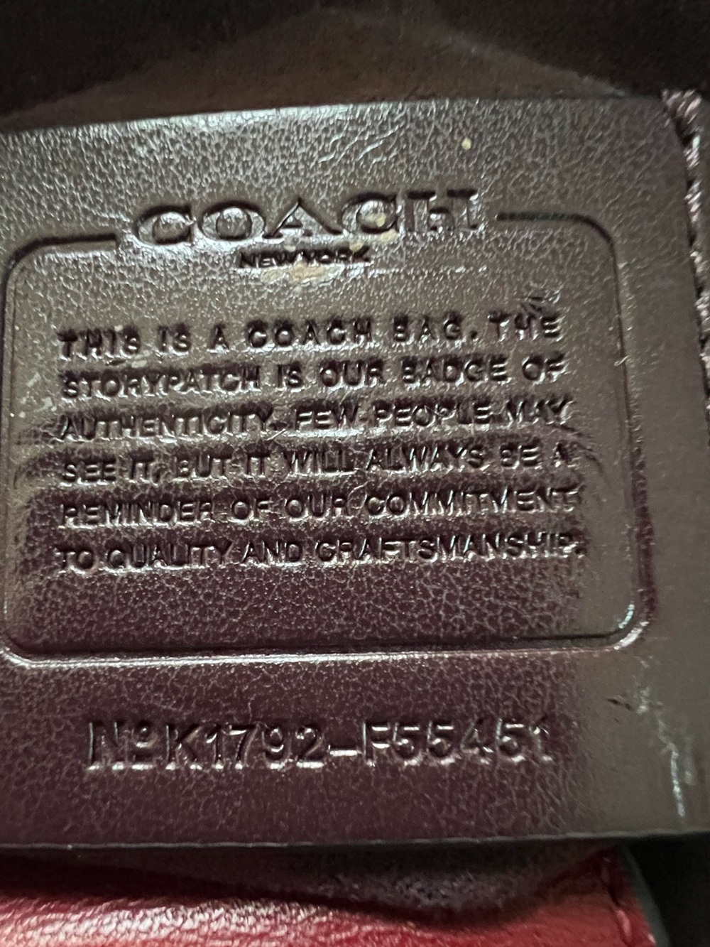Coach Margot Carryall In Signature Embossed Leather With Matching Wallet - Picture 7 of 15